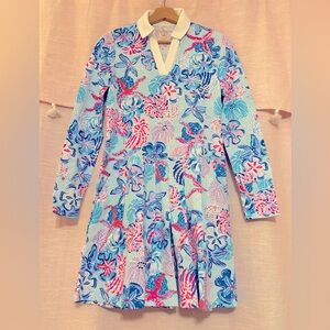 NWT Lilly Pulitzer UPF 50+ Luxletic Turtle Club Dress (brand new, size XS)